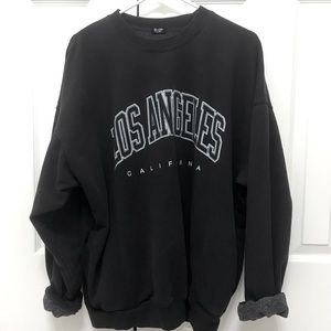 Brandy Melville Black Sweatshirt LIKE NEW!